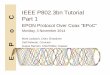 EPON Protocol Over Coax “EPoC” - IEEE 802 · EPON Protocol Over Coax “EPoC ... RF Spectrum availability and ... • DOCSIS –Data‐Over‐Cable Service Interface Specification