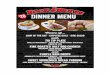 DINNER MENU Vza¿ce SOUP OF THE DAY - … DANIEL'S SAUCE - CHOCOLATE SYRUP - WHIPPED CREAM - CHERRY Title Microsoft Word - rock and brews corona_dinner_menu.docx Created Date …