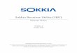 Sokkia Receiver Utility (SRU) Receiver Utility v3.1 2 Table of Contents VERSION 3.1 ... o Support for additional commands for SATELLINE-3AS modem