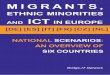 ETHNIC MINORITIES AND ICT IN EUROPEaa.ecn.cz/img_upload/224c0704b7b7746e8a07df9a8b20c098/...Migrants, ethnic minorities and ICT IN Europe - National Scenario: an overview of six countries