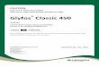 Glyfos Classic 450 - fmccrop.com.au · Glyfos Classic 450 Herbicide, 58445/0508 140326-T Page 3 of 13