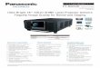 Tentative Ultra-Bright 4K SOLID SHINE Laser Projector ... · Real Motion Processor for Liquid-Smooth Motion Reproduction with 240 Hz Frame Rate ... SDI 4 IN BNC × 1: 3G/HD/SD-SDI