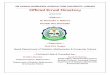 Official Email Directory - Sri Karan Narendra … KARAN NARENDRA AGRICULTURE UNIVERSITY, JOBNER Official Email Directory --Patron-- Dr Narendra S. Rathore Hon’ble Vice Chancellor