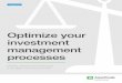 Optimize your investment management processes | tdainstitutional.com 4 Optimize your investment management processes with modern rebalancing Key business goals to pursue 1 Document