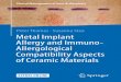 Peter Thomas · Susanna Stea Metal Implant Allergy and ... · Clinical Management of Joint Arthroplasty Metal Implant Allergy and Immuno-Allergological Compatibility Aspects of Ceramic