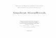Student Handbook - Emory University Anesthesiology Courses ... Student Handbook is provided to each matriculant during or ientation along with a current copy of the Emory