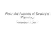 COOPERATIVE FINANCIAL PLANNING - coophousing.orgcoophousing.org/pdf/NAHC-Financial-Aspects-of-Strategic-Planning.pdf · that facilitates the good management of a process. •Strategic