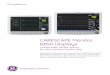 CARESCAPE Monitor B850 Displays - GE Healthcare/media/downloads/us/support/site...CARESCAPE Monitor B850 Displays ... CAN/CSA C22.2 No. 601.1-M90; ... a General Electric Company, doing