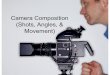 Camera Composition (Shots, Angles, Movement)file.solon.k12.ia.us/.../Site/mm_assign_files/camera_ Composition (Shots, Angles, Movement) Long Shot â€“ It establishes the scene