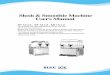 Slush & Smoothie Machine Users Manual - Gloucester …gloseventhire.co.uk/documents/Slush Machine User Ma… ·  · 2018-01-08Slush & Smoothie Machine User's Manual ST 12 x 2 , ST