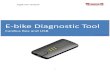 E-bike Diagnostic Tool - Serviceinfo MC user manual 1 E-bike Diagnostic Tool CanBus Box and USB Ver. 20150901 LogiX user manual 2 Table of contents Announcements ..……..….3 