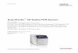 3D Digital PCR System - Thermo Fisher Scientific · USER GUIDE For Research Use Only. Not for use in diagnostic procedures. QuantStudio™ 3D Digital PCR System for use with: QuantStudio™