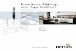 Furniture Fittings and Applications - Hettich Single-wall steel drawer system MultiTech ... and agency partners in over 100 countries Hettich is close to customers around the world