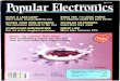 Popular Electröriics - American Radio History: Documents ...€¦ · Popular Electröriics BUILD A LAVA LAMP Have hours of psychedelic fun ... egies, customer lists, product formulas,