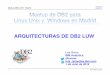 ARQUITECTURAS DE DB2 LUW - files.meetup.comfiles.meetup.com/20052936/Arquitecturas de DB2.pdf · Meetup DB2 LUW - Madrid 5 Key Characteristics 1. BLU performance, compression, time-to-value