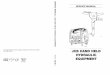 SERVICE MANUAL - GGH Hire · jcb hand held hydraulic equipment 7173 0 service manual 9803/1250 issue 2 may 04 printed in england service manual : jcb hand held hydraulic equipment