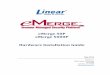 eMerge 50P eMerge 5000P Hardware Installation Guide 50P eMerge 5000P . Hardware Installation Guide . May 2013 ... Input Supervision Types ... can hold any combination of access control,