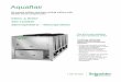 Aquaflair - APC by Schneider Electric · solution uses an intermediate heat exchanger to limit glycol in free-cooling ... flow indicator ... managed by the control system, electrovalve