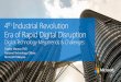 4th Industrial Revolution Era of Rapid Digital Disruption · 4th Industrial Revolution Era of Rapid Digital Disruption Digital Technology Megatrends & Challenges