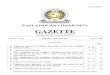 GAZETTE - eabc-online.comeabc-online.com/uploads/EAC_GAZETTE_30th_June_2017.pdf · 30th June, 2017 EAST AFRICAN COMMUNITY GAZETTE 1 ISSN 0000211 E A C ... Wheat (Wheat grain) (a)