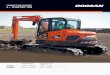COMPACT EXCAVATORS 6 – 10 METRIC TON - Doosan … · Strong Equipment Doosan products are known for reliably exceeding customers’ most demanding expectations. It’s why we’re