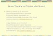 group Therapy For Children Who Stutter! - Fluency Friday Therapy for Children Who Stutter.pdf · Group Therapy for Children who Stutter! Diane C. Games, M.A. CCC-SLP Board Recognized