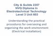 Understanding the practical procedures for overseeing and ... 603 Resources.pdf · Understanding the practical procedures for overseeing and organising the work environment (Electrical