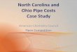 North Carolina and Ohio Pipe Costs Case Study · North Carolina and Ohio Pipe Costs Case Study ... for pipe capital costs in OPEN COMPETITION ... iron water pipe shan have brass wedges