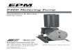 P400 Metering Pump - Ober-Read & Associates Files/WannerP400_Manual.pdf · Inlet Port 1 inch NPT, BSPT Discharge Port 3/4 inch NPT, ... * This chart is approximate. ... • Chemical