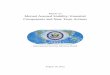 Report on Mutual Assured Stability: Essential … Report on Mutual Assured Stability: Essential Components and Near Term Actions1 TASKING. The International Security Advisory Board
