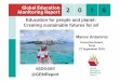 Education for people and planet: Creating sustainable ...€¦ · Cliquez pour modifier le style du titre Education for people and planet: Creating sustainable futures for all Manos