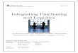 Integrating Purchasing and Logistics - DiVA portal207173/FULLTEXT01.pdf · Integrating Purchasing and Logistics ... such as inbound transportation and warehouse site location. 