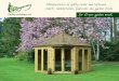 Manufacturers of quality cedar and softwood … · Summerhouses...for all your garden needs...Manufacturers of quality cedar and softwood chalets, summerhouses, playhouses and garden