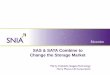 SAS & SATA Combine to Change the Storage Market€¦ · Harry Mason, LSI Corporation. SAS ... The material contained in this tutorial is copyrighted by the SNIA unless ... Any slide