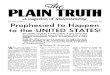 PLAl - Herbert W. Armstrong Searchable Library Truth 1950s/Plain Truth 1954 (Vol... · PLAl VOL. XIX. NUMBER 1 IANUARY. ... She was the originator of idol worship. ... from God and