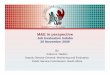 M&E in perspective - the dpsa - Department of Public …E in perspective Job Evaluation Indaba 20 November 2009 By Indran A. Naidoo Deputy Director-General: Monitoring and Evaluation