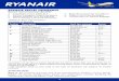 RYANAIR TRAVEL INSURANCE · RYANAIR TRAVEL INSURANCE ... 20% OF THE TICKET PRICE IF A REPLACEMENT RYANAIR DIRECT TICKET IS ... This policy does not cover Medical or Cancellation 
