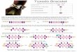Tuxedo Bracelet - Beads Magic - free beading patterns and ...beadsmagic.com/wp-content/uploads/2014/12/Tuxedo-Bracelet-PF.pdf · Tuxedo Bracelet Super Duo 3mm Rounds or Bicones 11/0