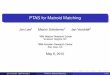PTAS for Matroid Matching - … for Matroid Matching ... graphic matroid ... A natural LP formulation of matroid matching has (n) integrality gap