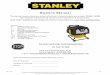 STANLEY SPORT Generator Owner's Manual 20July10 SPORT Generator Owner's...HONDA GXV 530 V-twin engine ... (OSHA) regulations, local codes, or ordinances that apply to the intended