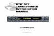 GTXTM 327 TRANSPONDER INSTALLATION MANUAL · Garmin International, Inc. 190-00187-02 Revision J May 2003 GTXTM 327 TRANSPONDER INSTALLATION MANUAL