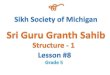 Topics of Birh (bIV) Sahib: 1604 – Compiled by Guru Arjan Dev ji. Started in 1601 and completed in 1604. 1st prakash in Harmandir Sahib by Baba Budda ji. 1631 – Guru Hargobind