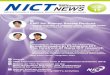 NOV. 2012 NEWS No. 422 11 - NICT - トップページ | NICT-情 … ·  · 2018-04-27Since the Great East Japan Earthquake in March 2011, ... FM radio, multimedia broadcasting,