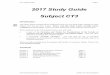 CT3 study guide 2017 - ActEd Guides/CT3 Study Guide 20… · CT3: Study Guide Page 1 ... Please check the list carefully, since it is ... The actual Subject CT3 examination will have