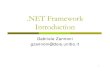 NET Framework Introduction - unibo.itlia.deis.unibo.it/corsi/2005-2006/SD-LA-CE/pdf/15-dotnet.pdf · Java? Sviluppo Web: ... Ereditarietà singola Ereditarietà multipla di interfacce