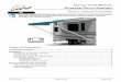 INSTALLATION MANUAL PIONEER PATIO AWNING · 052561-001r4 Printed in USA March, 2017 INSTALLATION MANUAL PIONEER PATIO AWNING MANUALLY OPERATED PATIO AWNING RV Read this manual before