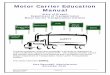 Motor Carrier Education Manual - Oregon.gov Home Page Carrier Education... · Motor Carrier Safety Section VII November 2016 Motor Carrier Education . Manual. State of Oregon . Department