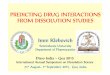 PREDICTING DRUG INTERACTIONS FROM …spds.in/dissoindia2015/presentations/PREDICTING DRUG...PREDICTING DRUG INTERACTIONS FROM DISSOLUTION STUDIES Imre Klebovich Semmelweis University