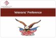 Veterans’ Preference - Arkansas Division of Healtharhealth.arkansas.gov/docs/PDF/VeteransPreference.pdf · Veterans’ Preference law seeks to restore veterans to a favorable competitive