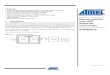 Microcontroller with UHF ASK/FSK ATAM862-8 Sheets/Atmel PDFs/ATAM862-8.pdf · Micro-controller Microcontroller ... timer / counter with modulator and demodulator T2I ... Tolerances
